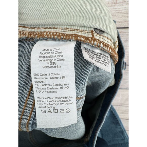 Madewell Relaxed Taper Leg Jeans Women's Size 32x34‎ Blue Medium Wash Denim - Picture 13 of 15